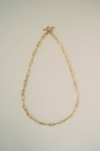 Paperclip Chain Necklace (Midi)