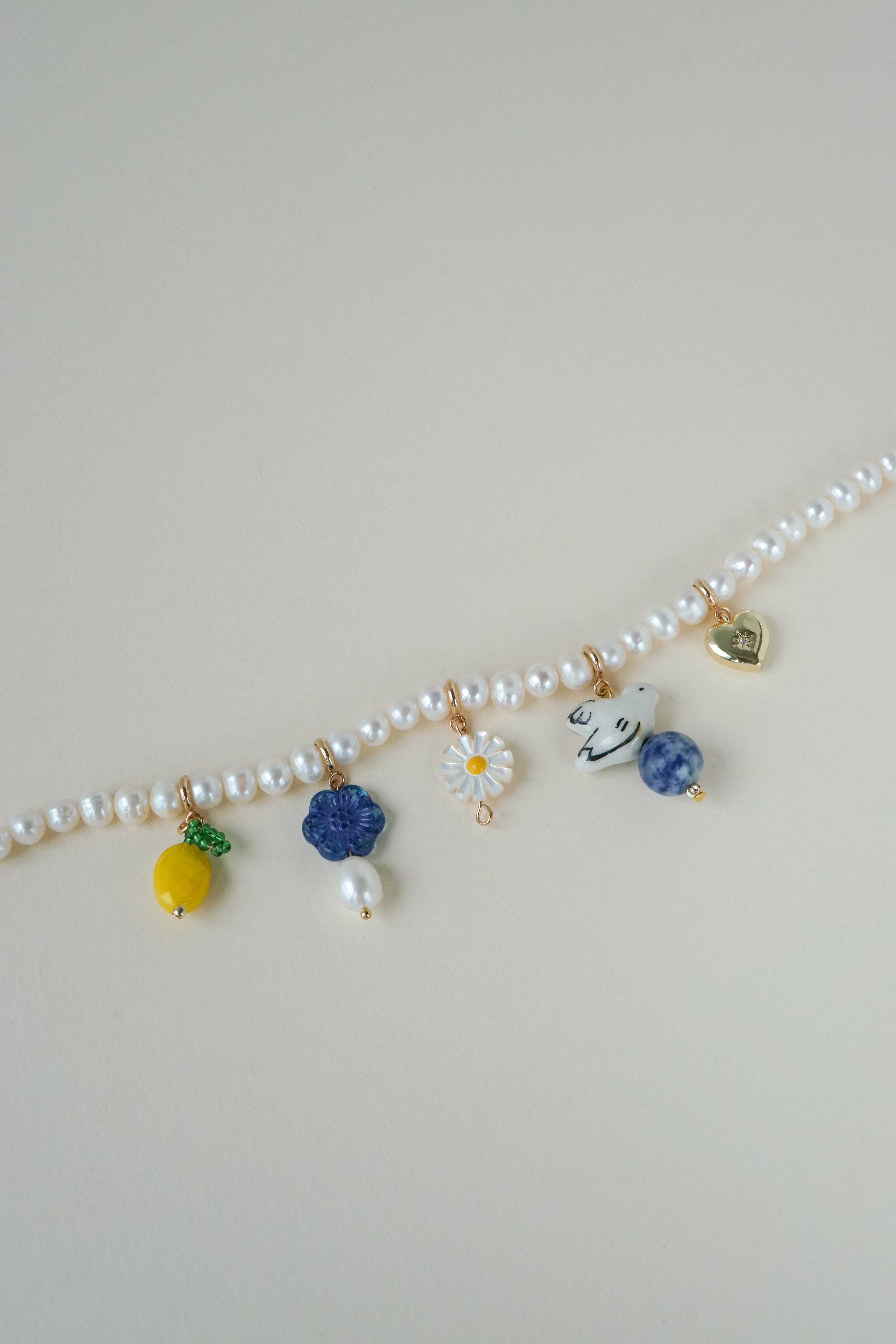 Garden Party Necklace (Set of 15 Charms)
