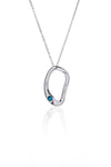 Francoise Necklace in Silver - Montana