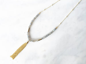 Luna Necklace - Labradorite