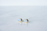 Gaia Earrings - Rainbow Moonstone