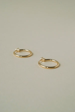 Basic Hoops in Gold (16mm)