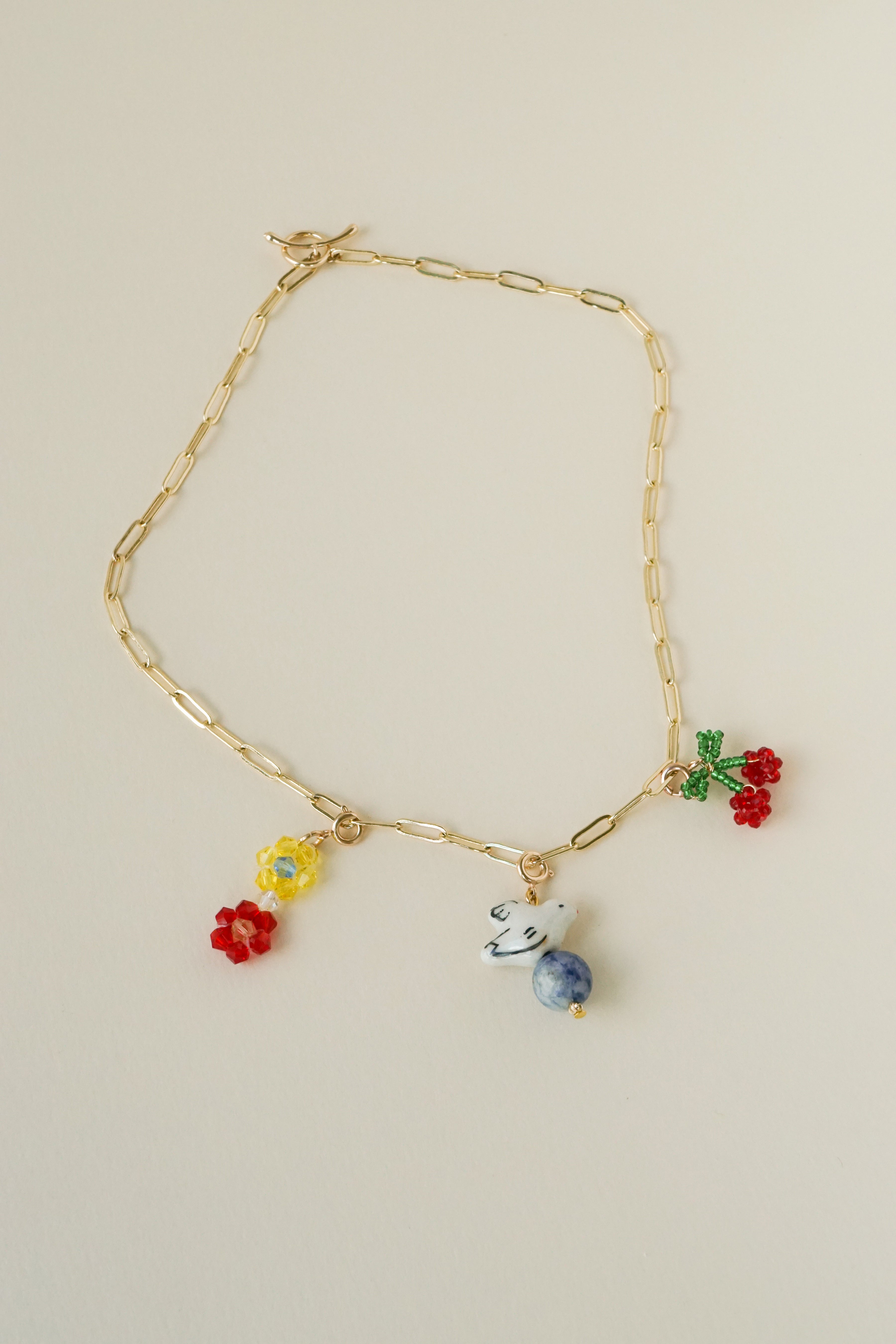 Paperclip Chain Necklace (Midi)