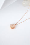 Wish Upon A Star Locket Necklace in Rose Gold