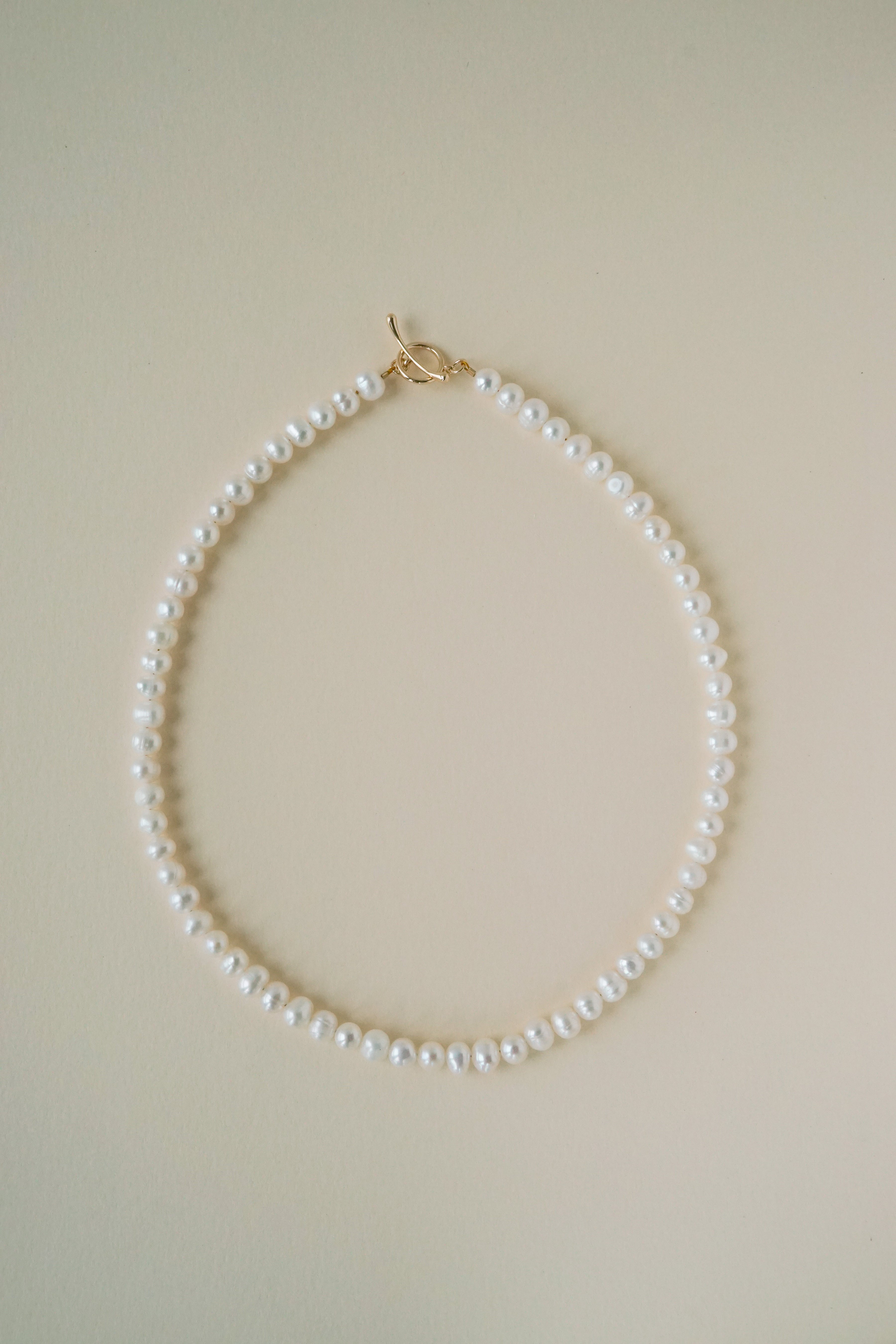 Freshwater Pearl Necklace (6mm) (Backorder)