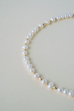 The Morse Code Pearl Necklace - Personalised (Backorder)