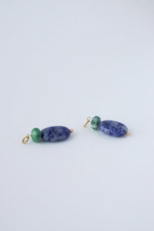 Sequoia Charms - Sodalite x African Jade