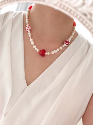 Sweet Romance Pearl Necklace (Backorder)