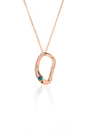 Francoise Necklace in Rose Gold - Montana